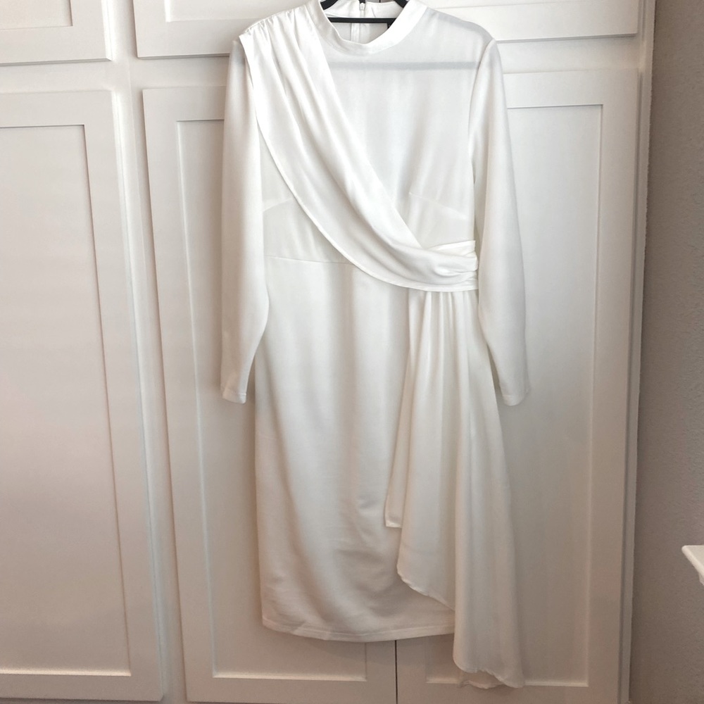 NWOT SHEIN Curve White Dress 1XL